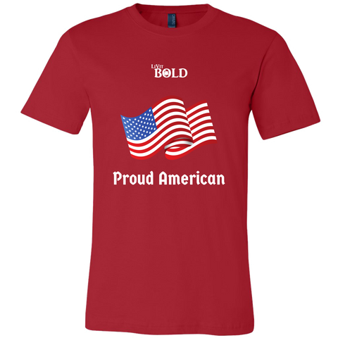 LiVit BOLD Canvas Men's Shirt - Proud American