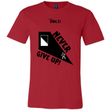Never Give Up Men's T-Shirt - LiVit BOLD - LiVit BOLD
