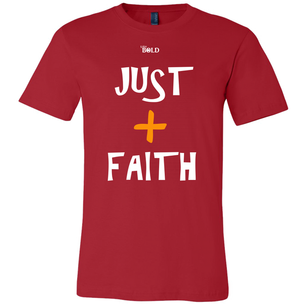 Just Add Faith Men's T-Shirt - LiVit BOLD - 17 Colors - LiVit BOLD