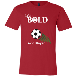 LiVit BOLD Canvas Men's Shirt - Soccer Collection - LiVit BOLD