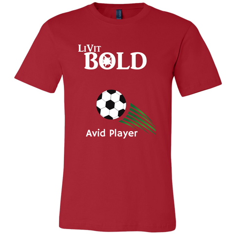 LiVit BOLD Canvas Men's Shirt - Soccer Collection - LiVit BOLD