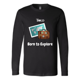 LiVit BOLD Canvas Long Sleeve Shirt - Born to Explore - LiVit BOLD