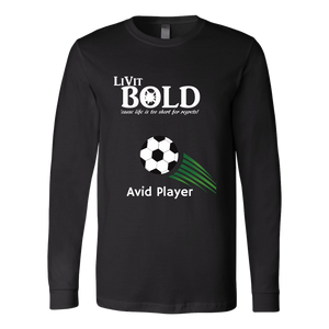 LiVit BOLD Canvas Long Sleeve Shirt - Soccer Collection - LiVit BOLD