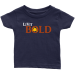 LiVit BOLD Infant T-Shirt - Wht - LiVit BOLD