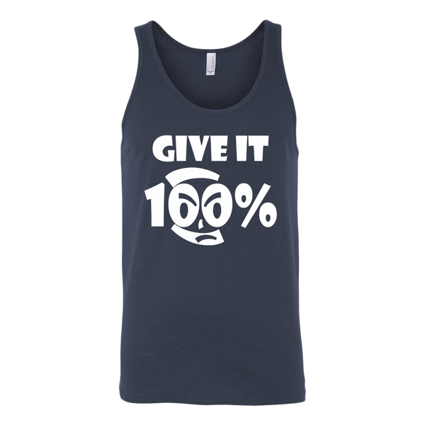 Give It 100% Unisex Tank - 6 Colors - LiVit BOLD