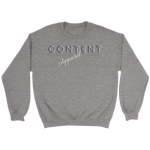 Content Apparel Unisex Crewneck Sweatshirt - LiVit BOLD - 7 Colors - LiVit BOLD