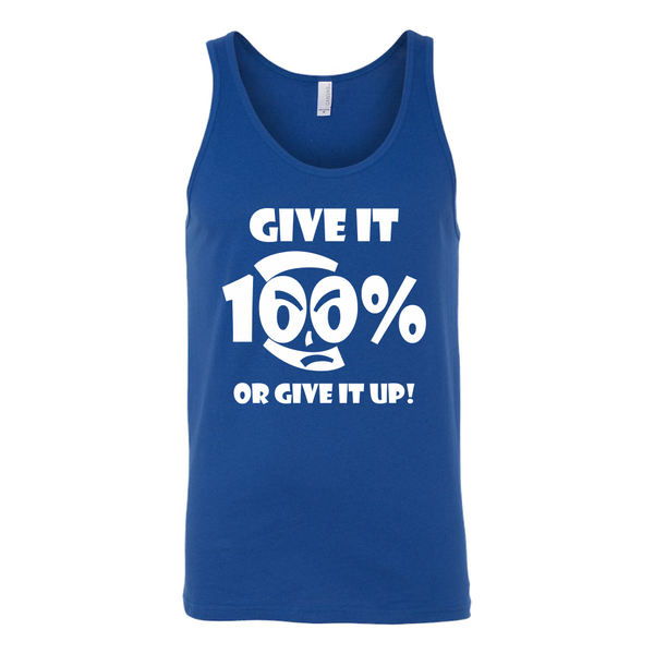 Give It 100% Or Give It Up - Unisex Tank - LiVit BOLD - 4 Colors - LiVit BOLD