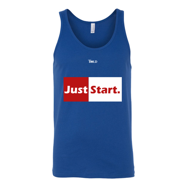 Just Start Unisex Tank Top - LiVit BOLD - 3 Colors - LiVit BOLD