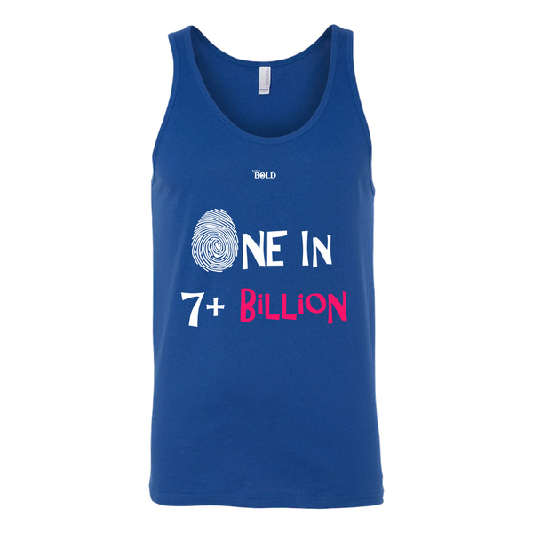 One In 7 Plus Billion - Women's Tank Top - 4 Colors - LiVit BOLD - LiVit BOLD