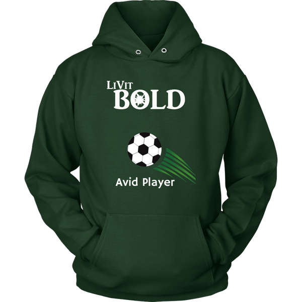 LiVit BOLD Unisex Hoodie - Soccer Collection - LiVit BOLD