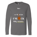 Small Keys Can Unlock BIG Treasures T-Shirt - LiVit BOLD - LiVit BOLD