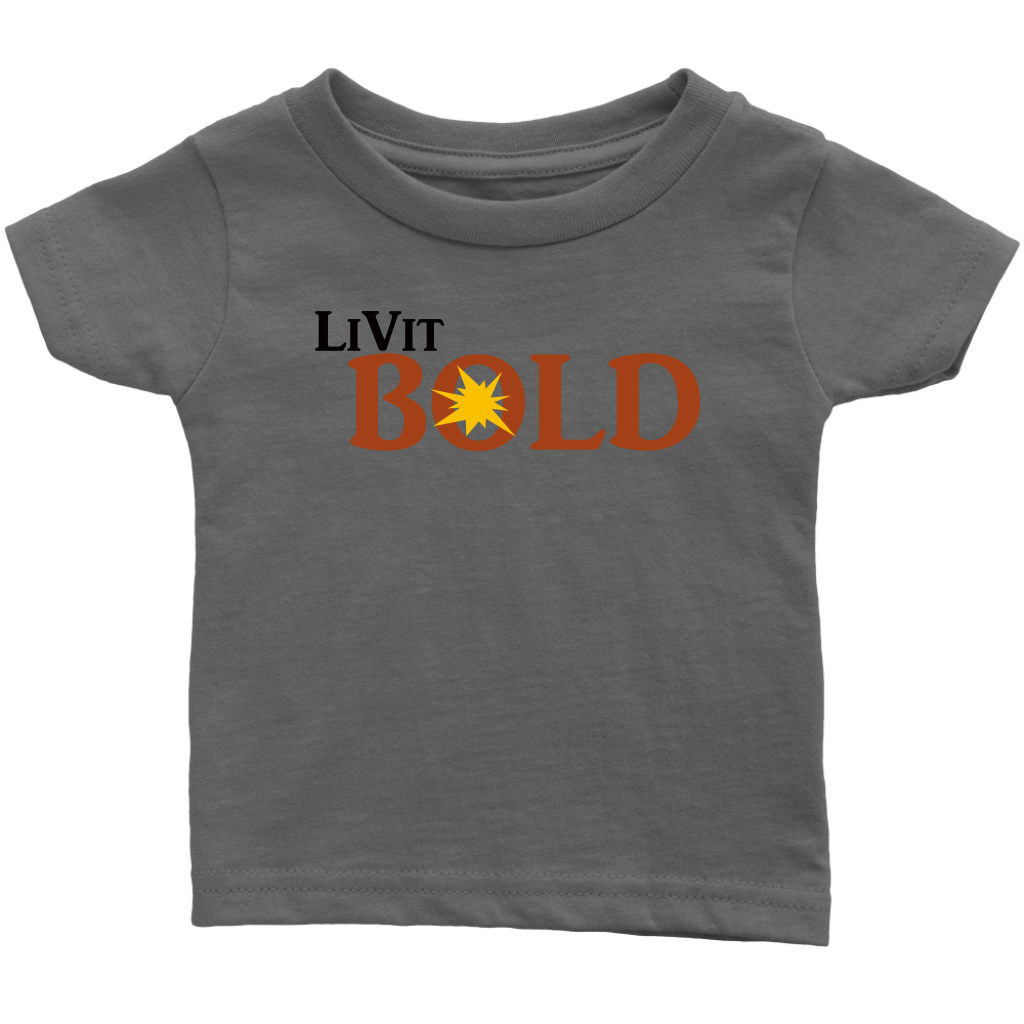 LiVit BOLD Infant T-Shirt - Blk - LiVit BOLD