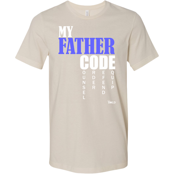 My Father Code Men's T-Shirt - 10 Colors - LiVit BOLD - LiVit BOLD