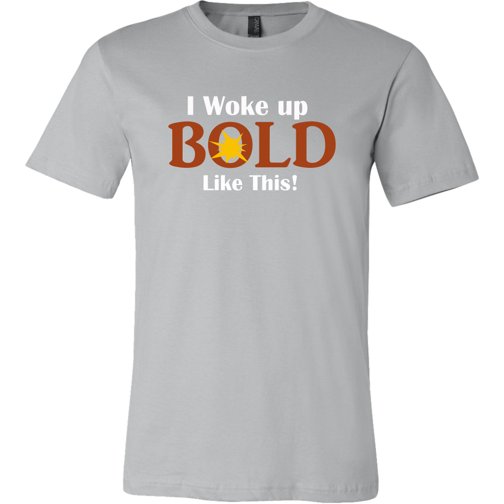 LiVit BOLD Canvas Men's Shirt - I Woke Up BOLD Like This - LiVit BOLD