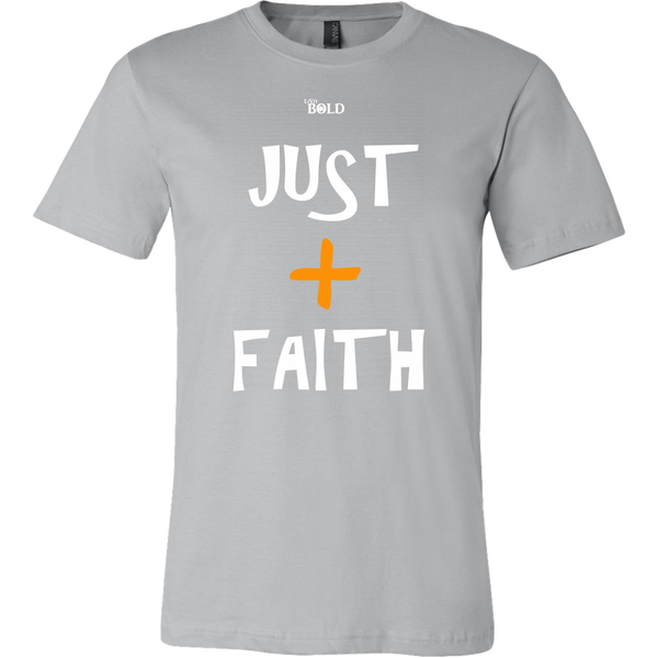 Just Add Faith Men's T-Shirt - LiVit BOLD - 17 Colors - LiVit BOLD