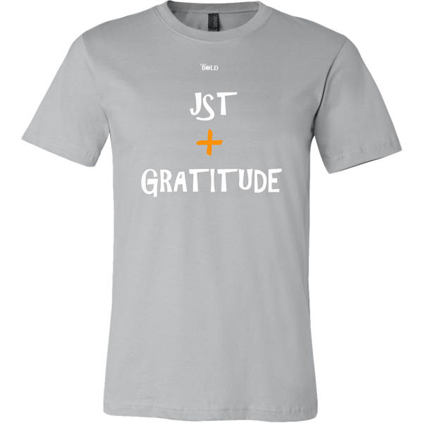 Just Add Gratitude Men's T-Shirt - LiVit BOLD - 16 Colors - LiVit BOLD