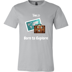 LiVit BOLD Canvas Men's Shirt - Born to Explore - LiVit BOLD