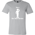 LiVit BOLD Canvas Men's Shirt -Our Real Heroes - Army Style - LiVit BOLD
