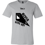 Never Give Up Men's T-Shirt - LiVit BOLD - LiVit BOLD