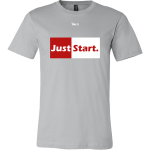 Just Start Men's T-Shirt - LiVit BOLD - 13 Colors - LiVit BOLD