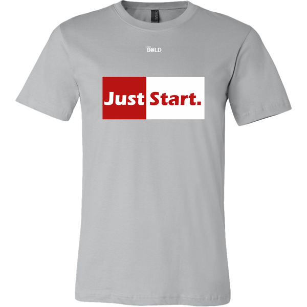 Just Start Men's T-Shirt - LiVit BOLD - 13 Colors - LiVit BOLD