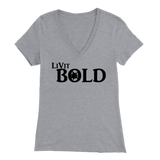 LiVit BOLD Bella Women's V-Neck - LiVit BOLD