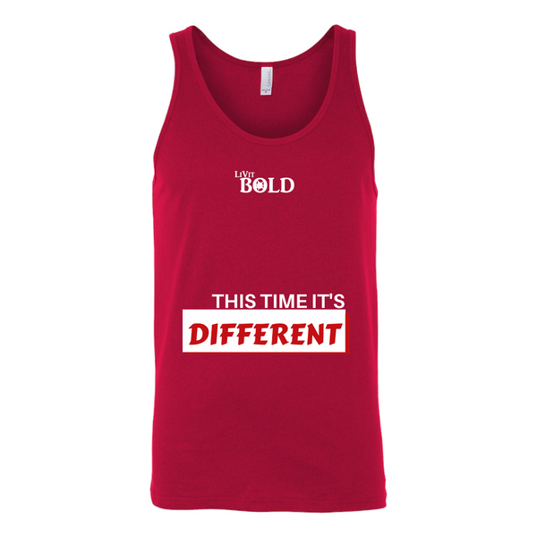 LiVit BOLD Canvas Unisex Tank - This time it's different - LiVit BOLD