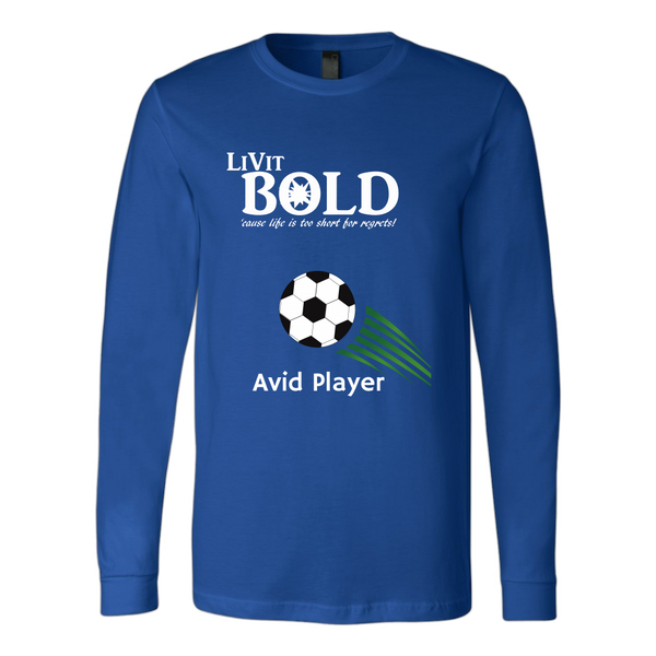 LiVit BOLD Canvas Long Sleeve Shirt - Soccer Collection - LiVit BOLD