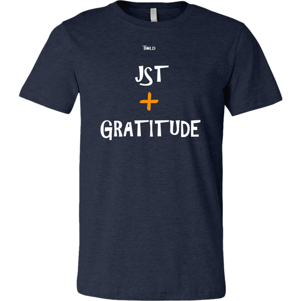 Just Add Gratitude Men's T-Shirt - LiVit BOLD - 16 Colors - LiVit BOLD