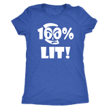 100% LIT! Women's Top - LiVit BOLD - 10 Colors - LiVit BOLD