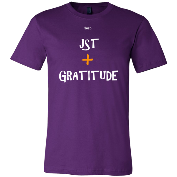 Just Add Gratitude Men's T-Shirt - LiVit BOLD - 16 Colors - LiVit BOLD