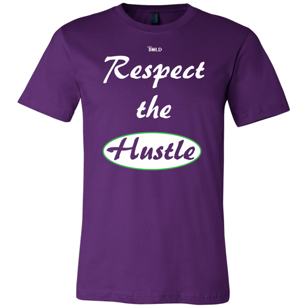 Respect The Hustle - Men's T-Shirt - LiVit BOLD - 16 Colors - LiVit BOLD