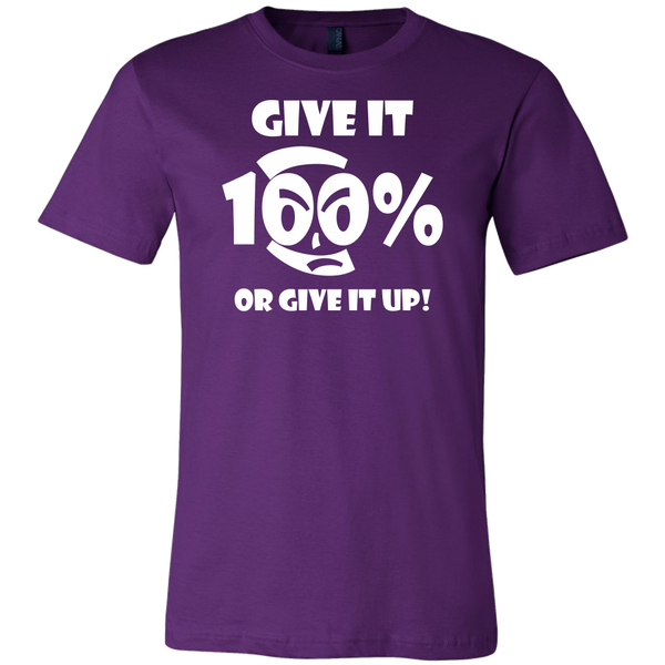 Give It 100% Or Give It Up - Men's T-Shirt - LiVit BOLD - 16 Colors - LiVit BOLD