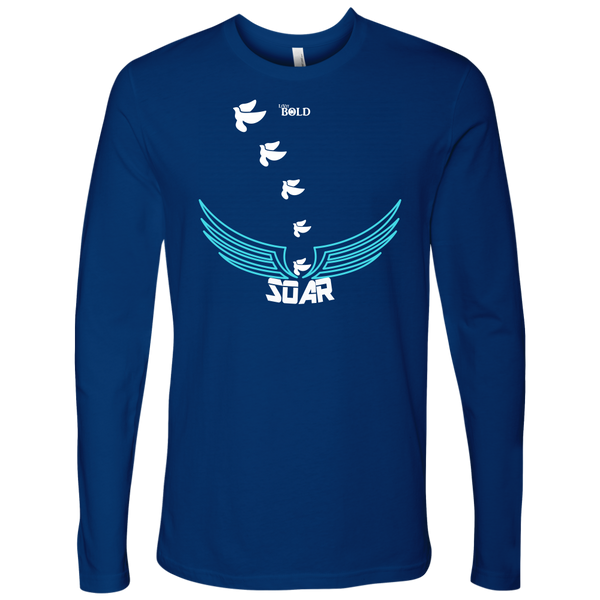 SOAR! Ver 2 - Men's  Long Sleeve Top - 6 Colors - LiVit BOLD