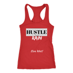 Hustle Rain - Live Wet! - Ladies' Racerback Tank - LiVit BOLD - 6 Colors - LiVit BOLD