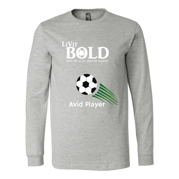 LiVit BOLD Canvas Long Sleeve Shirt - Soccer Collection - LiVit BOLD