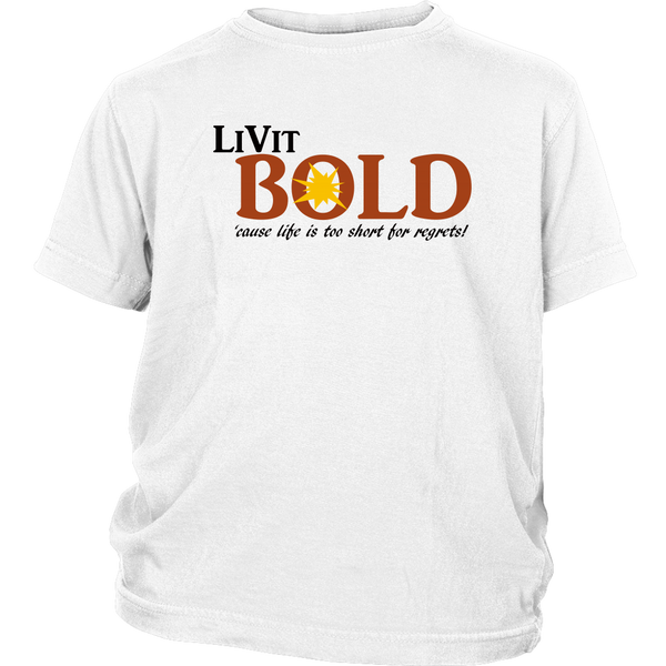 LiVit BOLD District Youth Shirt w/ tag line - LiVit BOLD