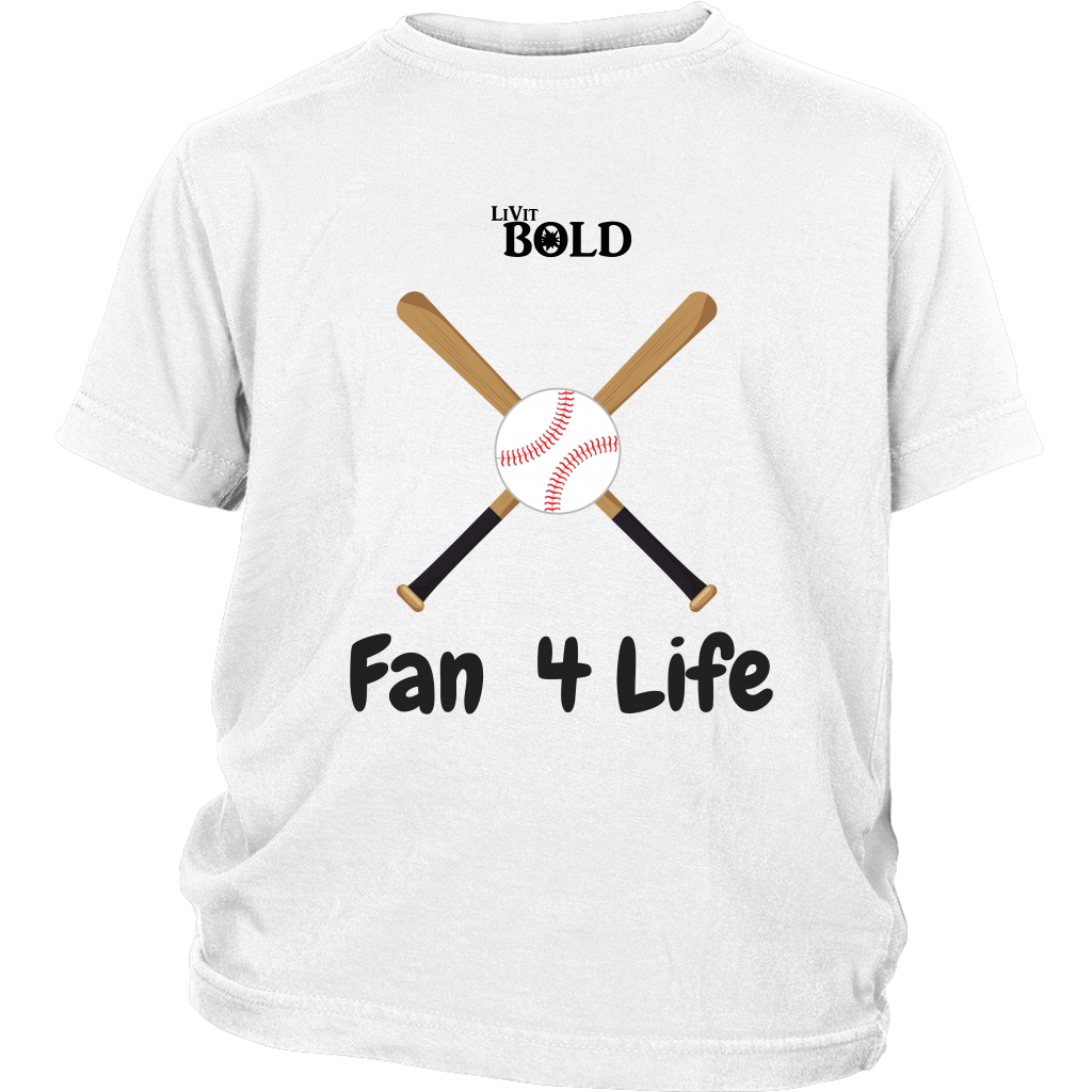 LiVit BOLD District Youth Shirt - Fan 4 Life - LiVit BOLD