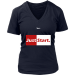 Just Start Women's T-Shirt - LiVit BOLD - 6 Colors - LiVit BOLD