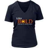 LiVit BOLD District Womens V-Neck Shirt - LiVit BOLD