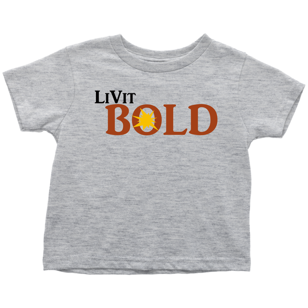 LiVit BOLD Toddler T-Shirt - blk - LiVit BOLD