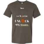 Small Keys Can Unlock BIG Treasures T-Shirt - LiVit BOLD - LiVit BOLD