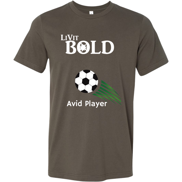 LiVit BOLD Canvas Men's Shirt - Soccer Collection - LiVit BOLD