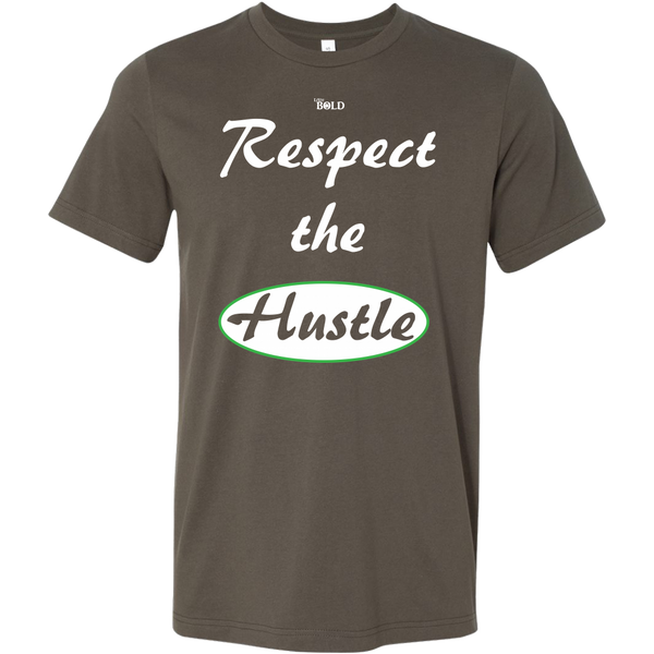 Respect The Hustle - Men's T-Shirt - LiVit BOLD - 16 Colors - LiVit BOLD