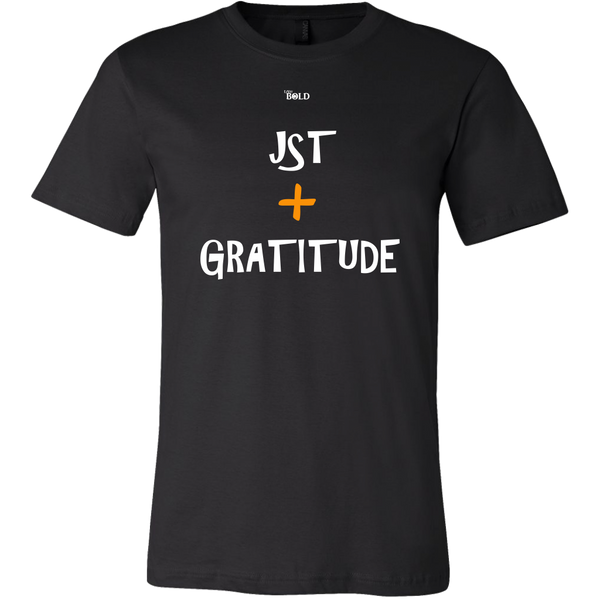 Just Add Gratitude Men's T-Shirt - LiVit BOLD - 16 Colors - LiVit BOLD