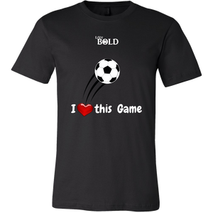 LiVit BOLD Canvas Men's Shirt - I Heart This Game - LiVit BOLD