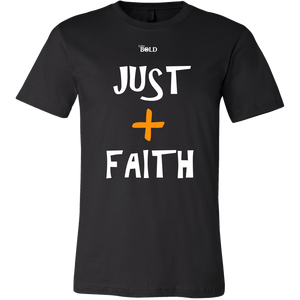 Just Add Faith Men's T-Shirt - LiVit BOLD - 17 Colors - LiVit BOLD