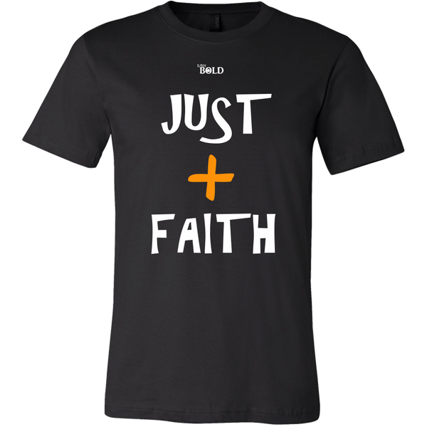 Just Add Faith Men's T-Shirt - LiVit BOLD - 17 Colors - LiVit BOLD