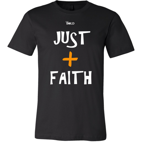 Just Add Faith Men's T-Shirt - LiVit BOLD - 17 Colors - LiVit BOLD