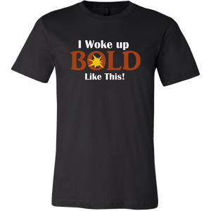 LiVit BOLD Canvas Men's Shirt - I Woke Up BOLD Like This - LiVit BOLD